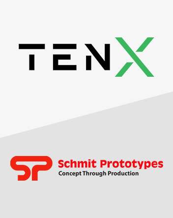 TenX and Schmit Prototypes logos